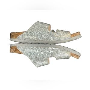 Birkenstock RARE Arizona Lux Ombre Pearl Sandals 8-8.5 (39)